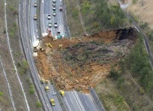 sliding-failure-of-soil-soil-sliding-onto-a-highway